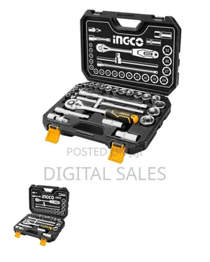 Ingco Socket Set 25pcs 1/2