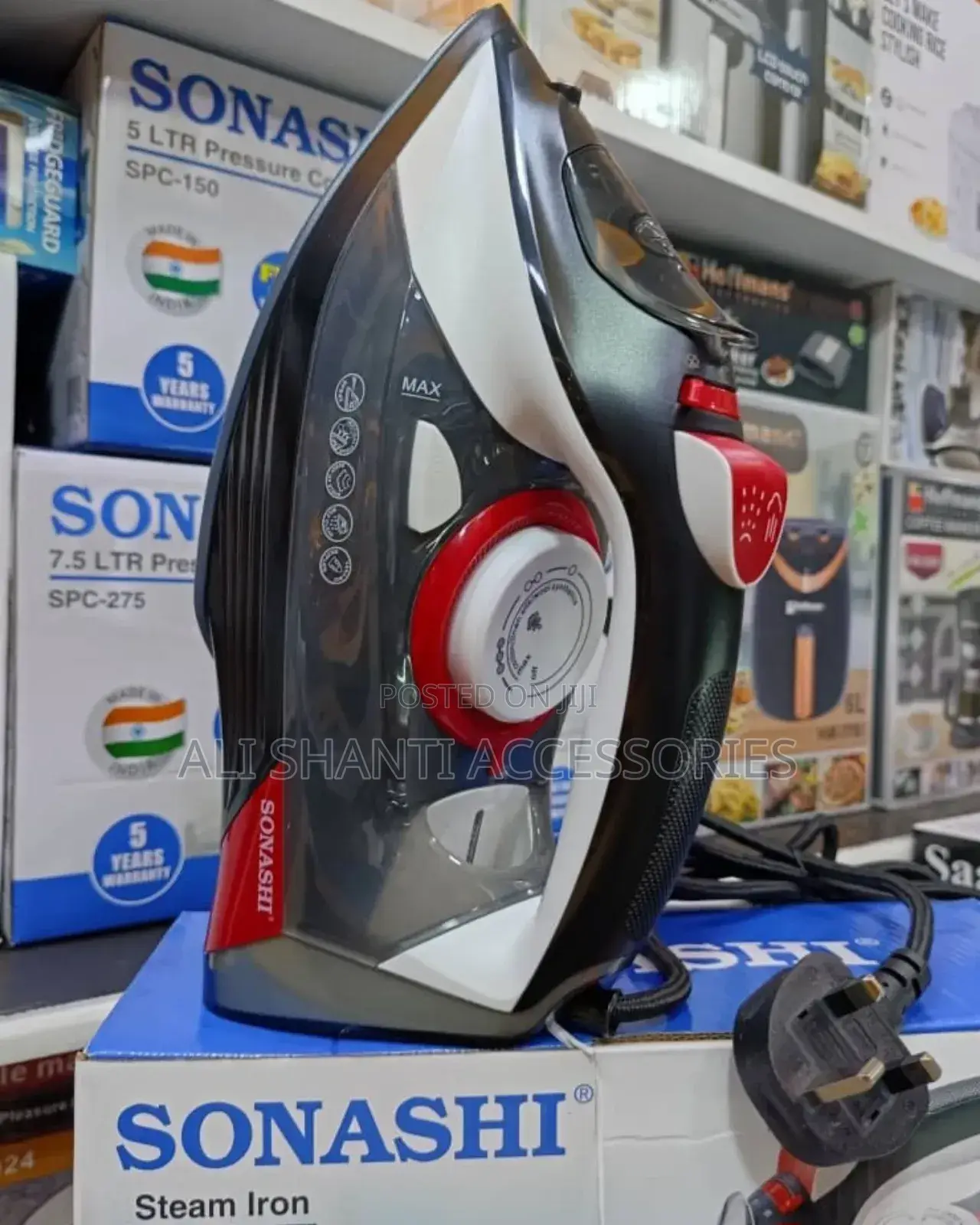 Sonashi Ceramic Steam Iron, Electric Steam Ceramic Iron Sonashi