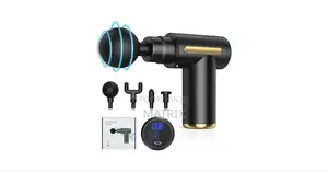 Krypton Rechargeable 6-in-1 Massager Gun - 5 Speed