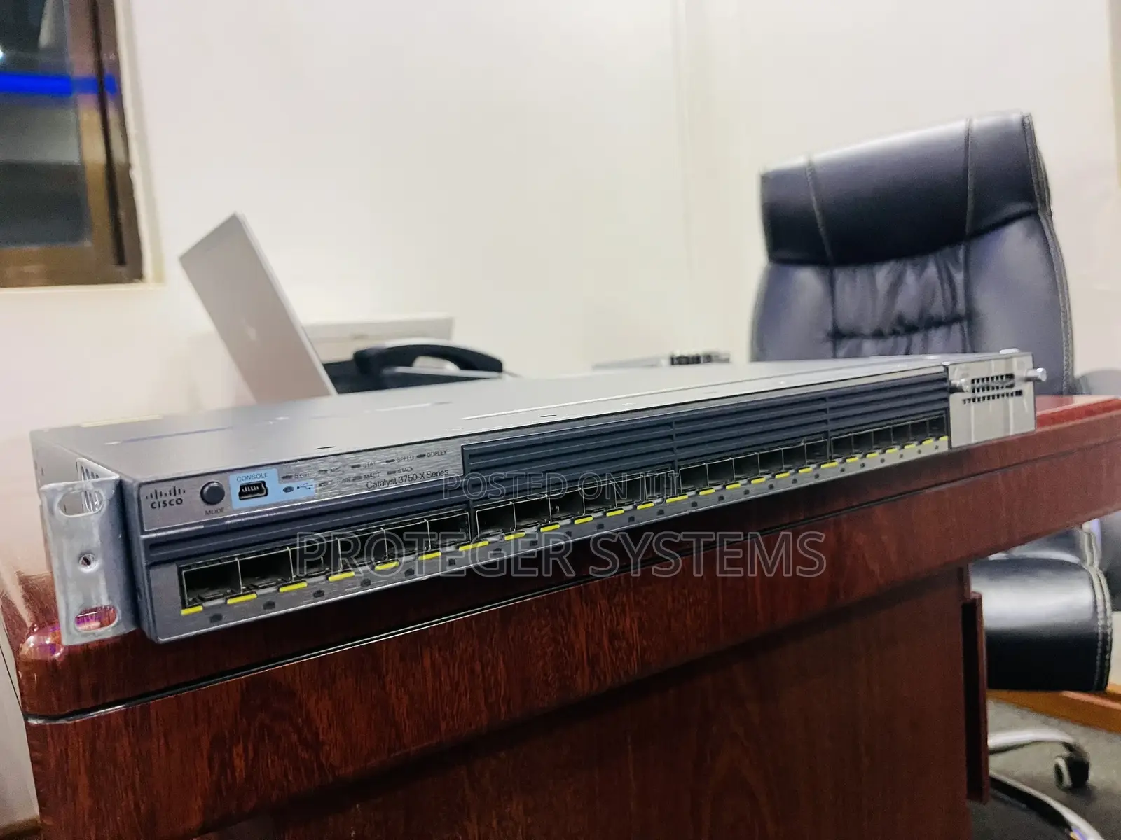 Cisco 3750-X 24s-S SFP Multicore Network Switch