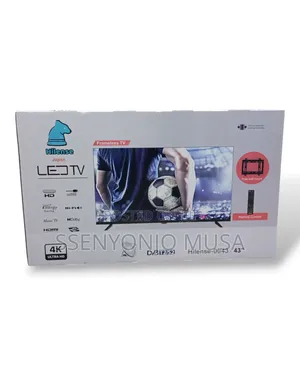 Hilense 43" Led Tv - Frameless Design, Dolby, Uhd Android