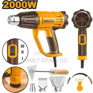 Ingco Hg200047 Heat Gun 2000w-Brown Yellow