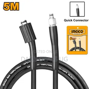 Ingco Ahph5028 High Pressure Hose (Quick Connector)-Black