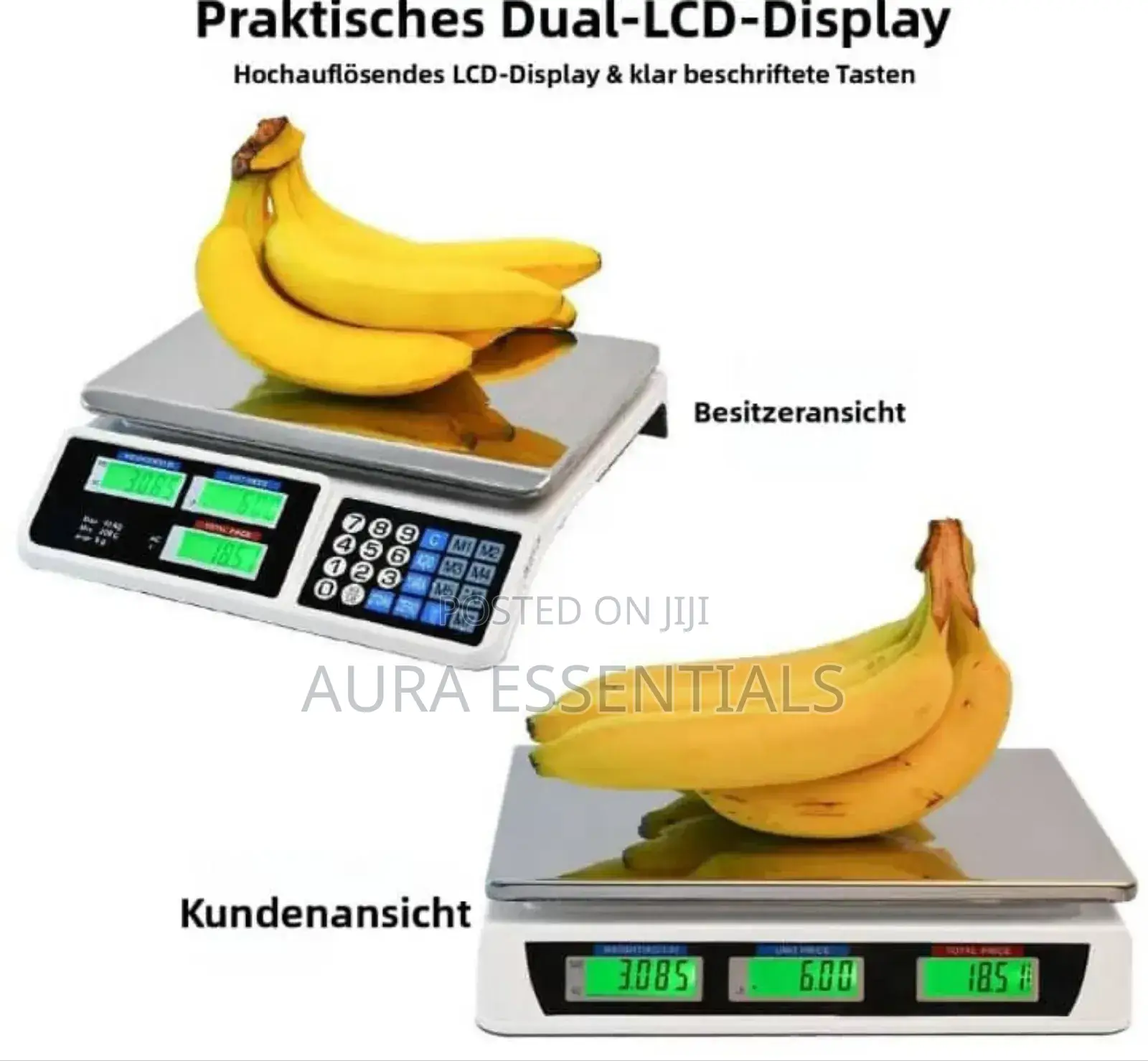 Good 40kg Rechargeable Price Computing Scale