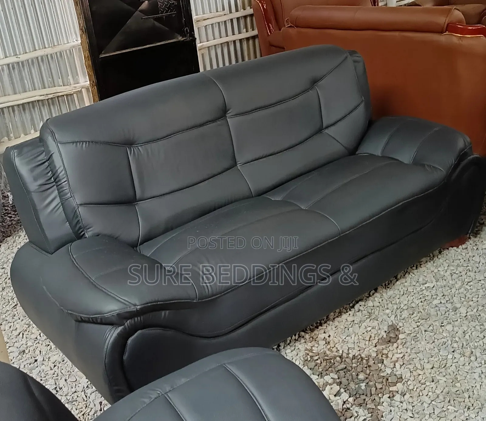 Unique 5 Sitters Leather Sofa