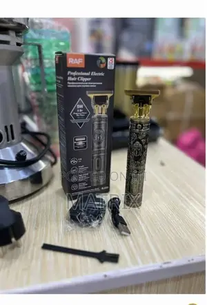 Rechargeable Metallic Hair Clipper/ Shaver - Gold