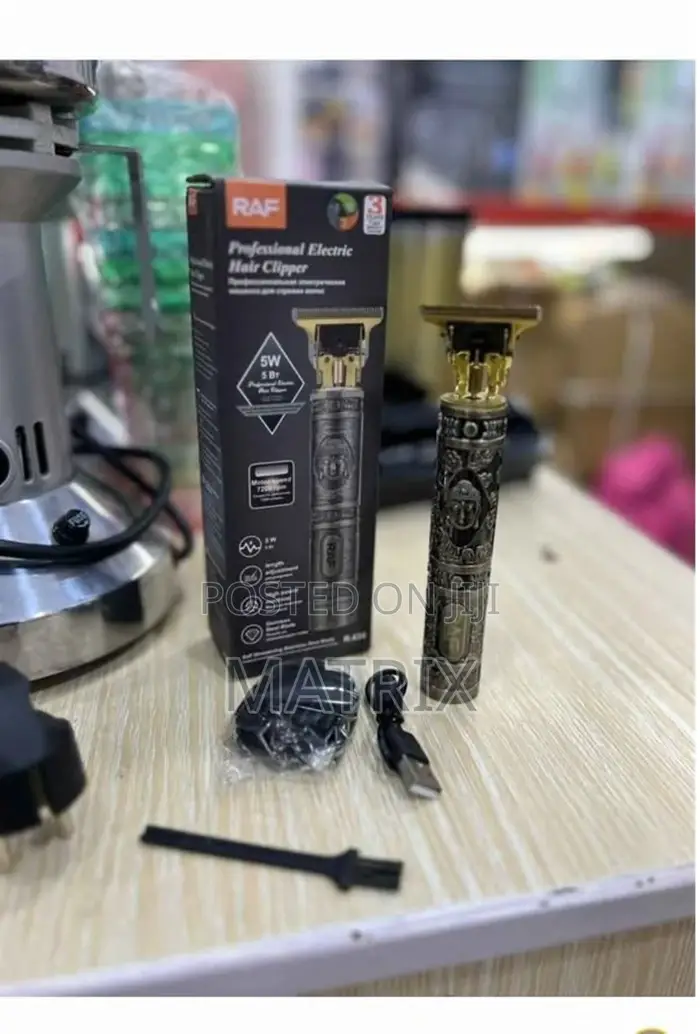 Rechargeable Metallic Hair Clipper/ Shaver - Gold