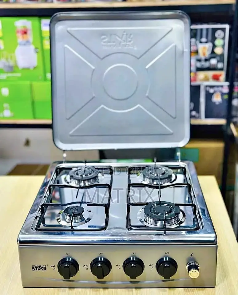 Winningstar Deluxe 4 Gas Stove Burner With Automatic Ignition