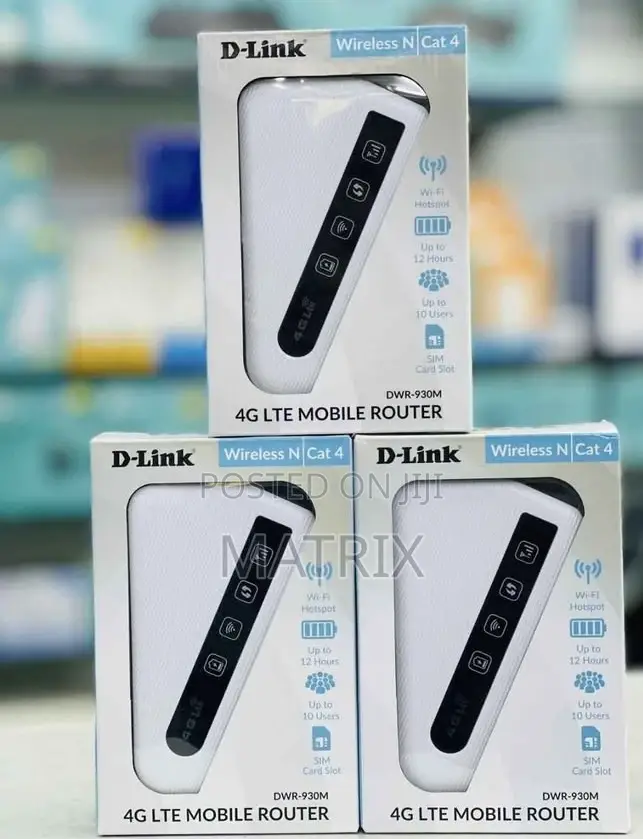 D-Link DWR-930m 4glte Mobile Mifi for All Network