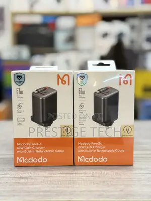 Mcdodo 67w Usb C Charger / Adapter, Retractable Cable & Power Display