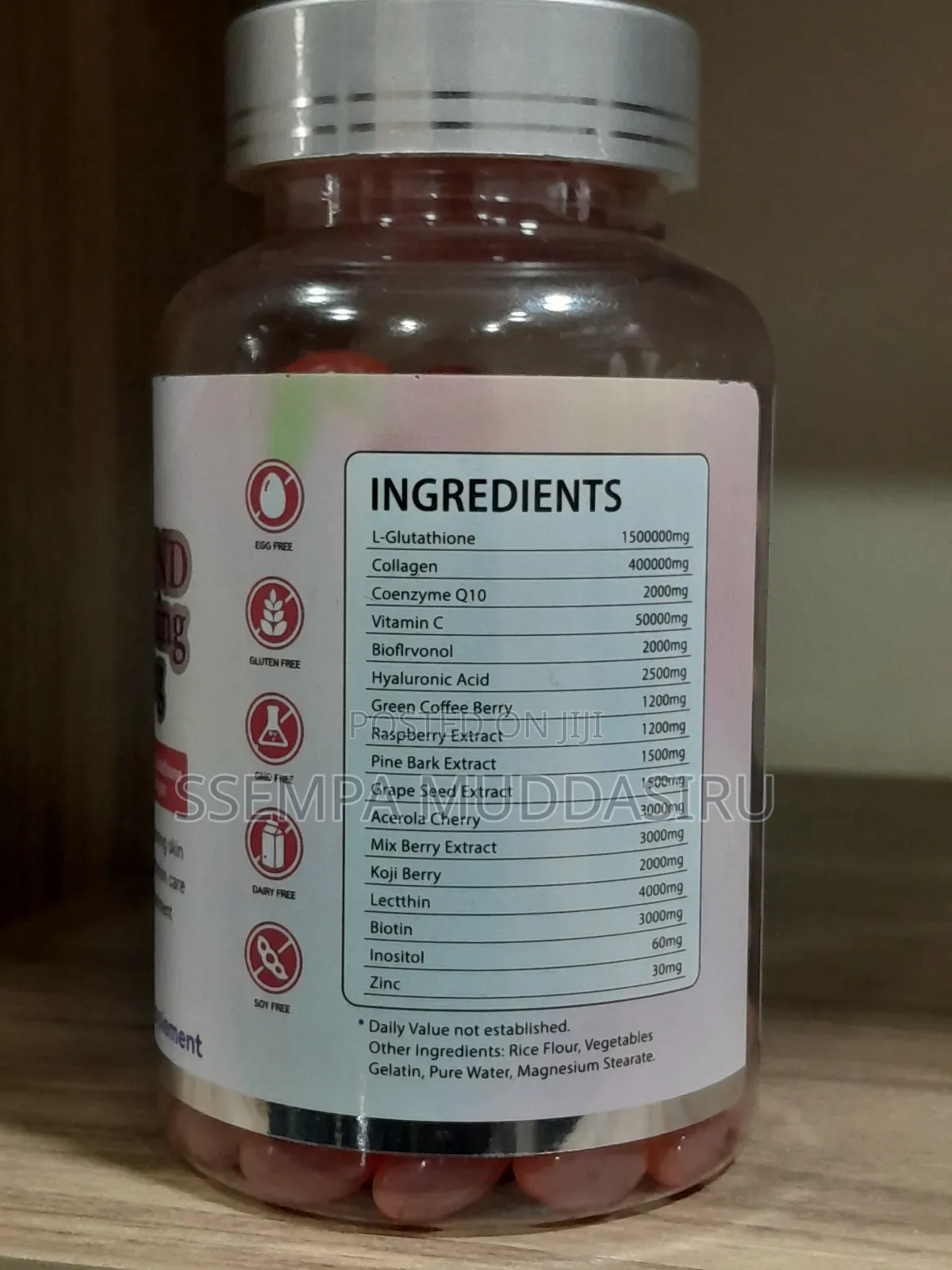 Gluta Blend Skin Whitening Mg 200softgels