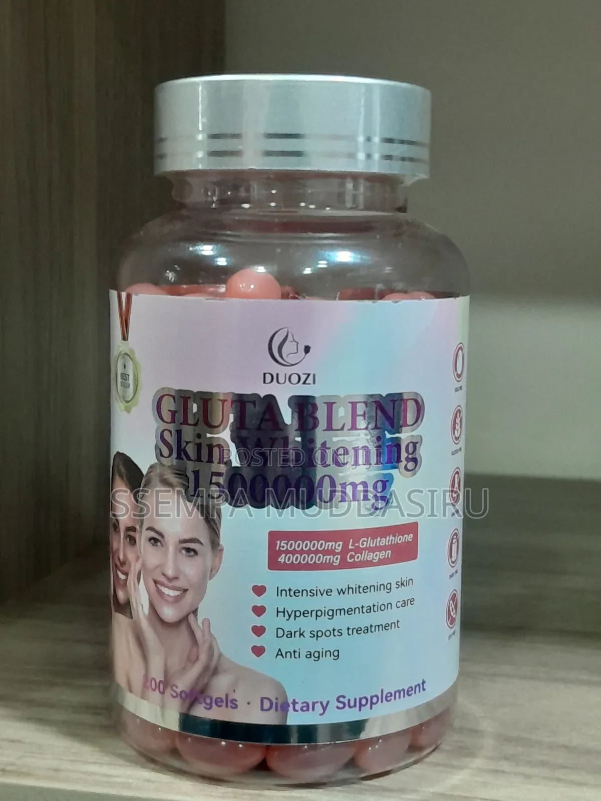Gluta Blend Skin Whitening Mg 200softgels