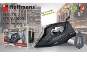 3000w Hoffmans Electric Steam Flat Iron With Ceramic Soleplate Hm-9041