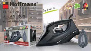 3000w Hoffmans Electric Steam Flat Iron With Ceramic Soleplate Hm-9041