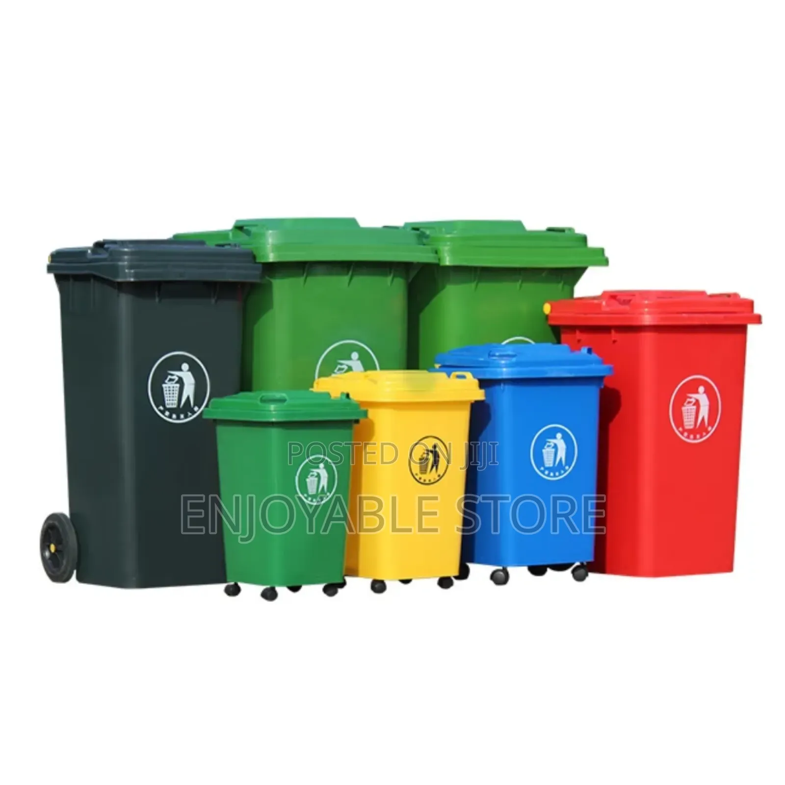 Plastic Garbage Waste Bins All Size