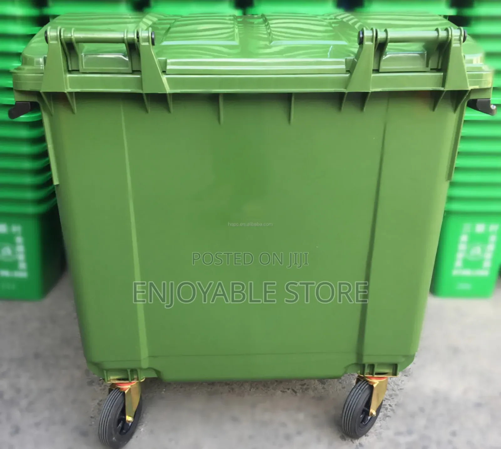 Outdoor 660ltrs Dust Bins Heavy-Duty