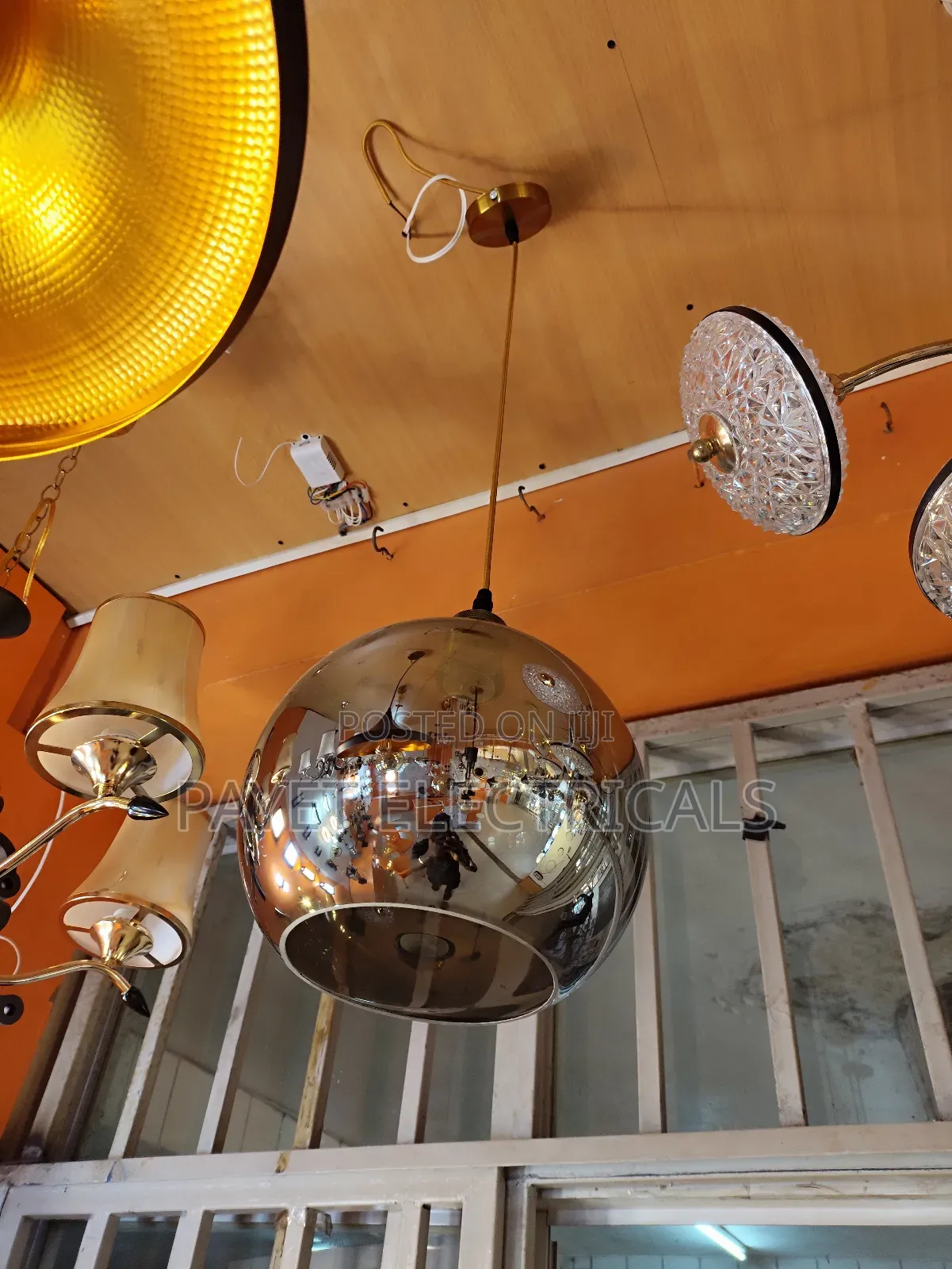 Modern Glass Pendant Lamp Holder