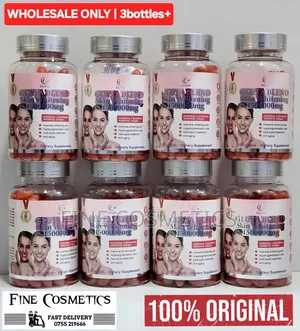 Gluta White Blend Softgels | Skin Whitening Glowing .Mg Caps