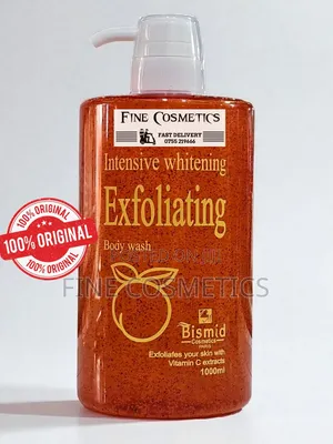 Bismid Intensive Whitening+Exfoliating Vitamin C Body Wash Shower Gel