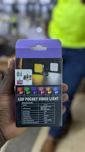 Ay-83 Led Pocket Video Light.