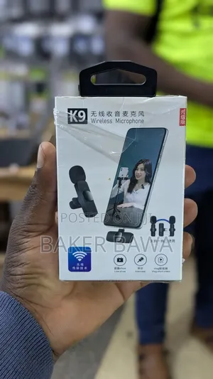 A Dual Wireless Lavalier Microphone, Designed for Use