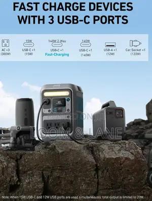 Anker Solix C300 Dc Power Station