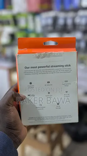 Amazon Fire Tv Stick Max, a Streaming Device.