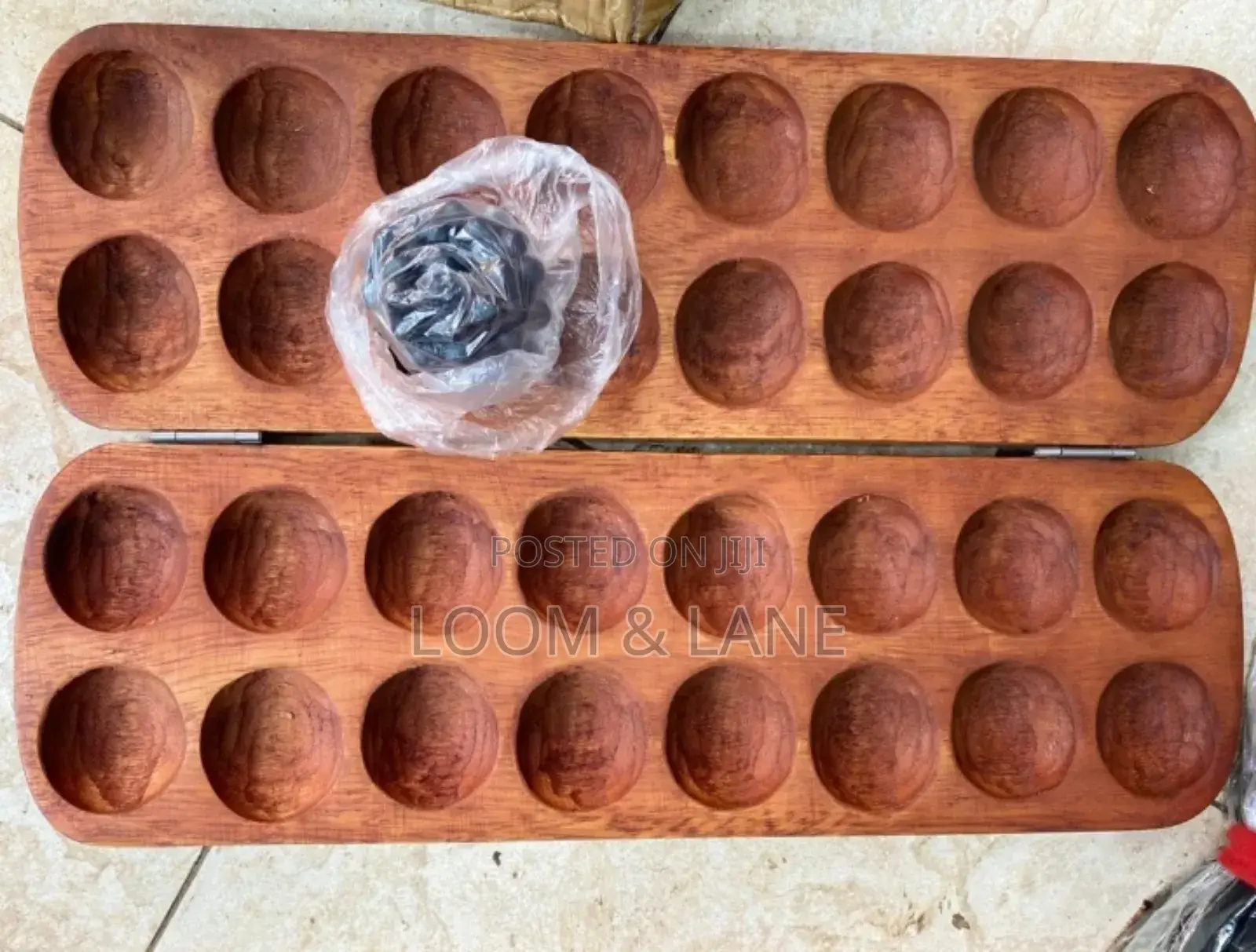 New Wooden Omweso Board