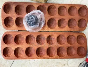 New Wooden Omweso Board