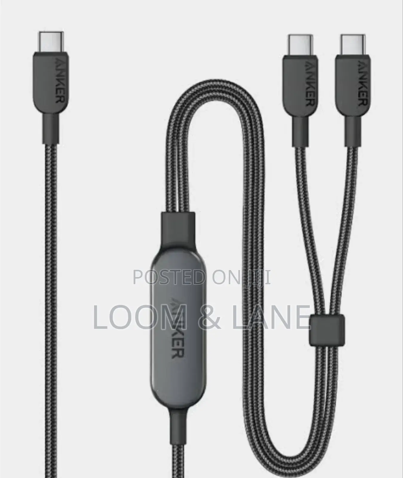 Anker 2-in-1 Usb-C to Usb-C Cable (4ft, 140w)