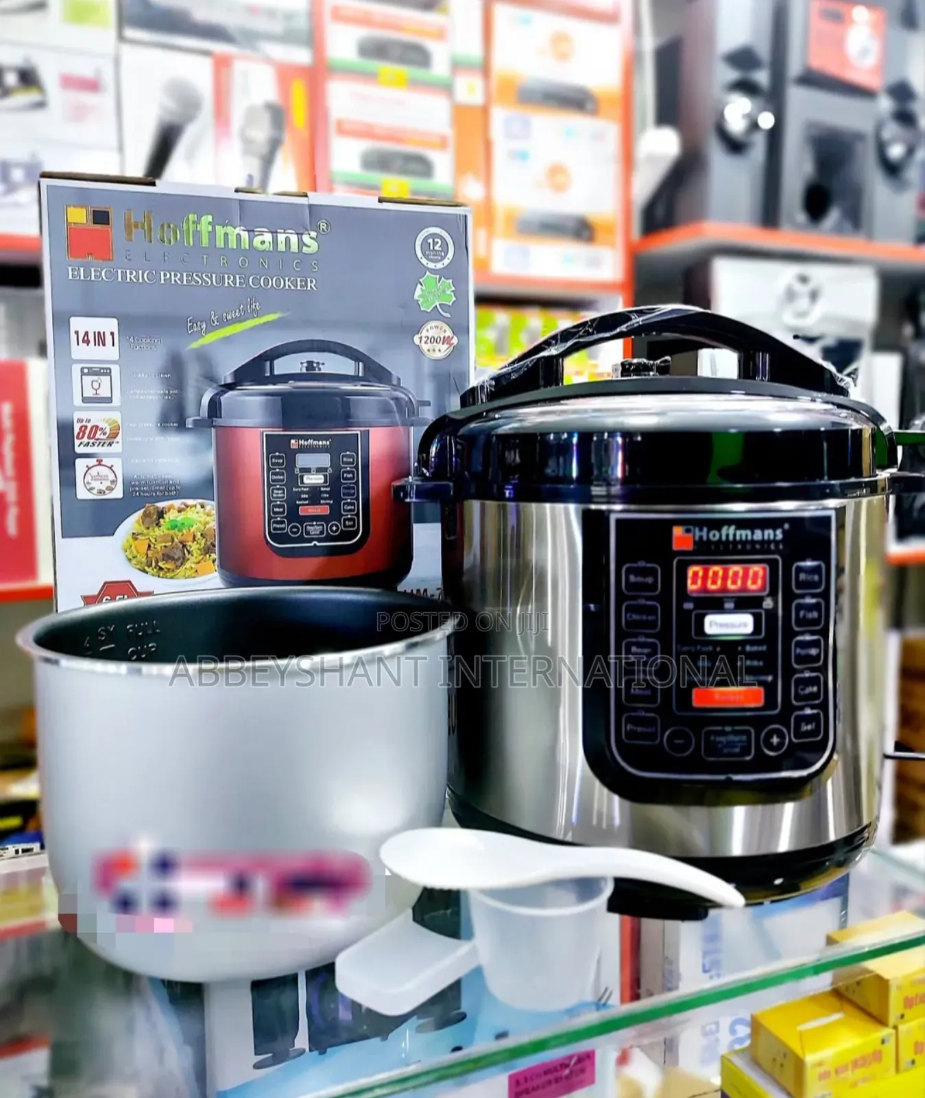 Pressure Cooker Hoffmans 6.5l Digital Electric Pressure Cooker