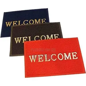 Welcome Plain Door Mat - Multi-Color.