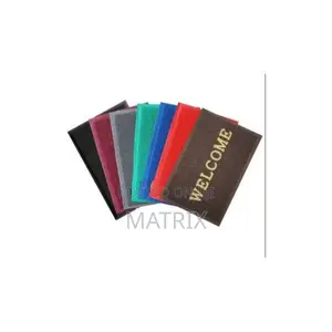 Welcome Plain Door Mat - Multi-Color.