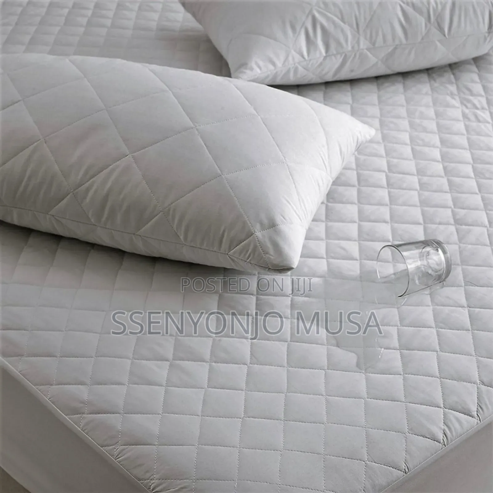 Waterproof Mattress Protector 6x6 | Bed Cover in Multiple Colours