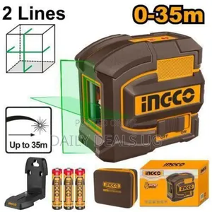 Ingco Hll156601 Self-Leveling Line Laser-Brown Yellow