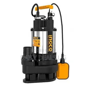 Ingco Submersible Sewage Water Pump 750w (1.0hp) Spds7508-5-Silver