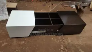 Modern Center Table With Sliding Drawers