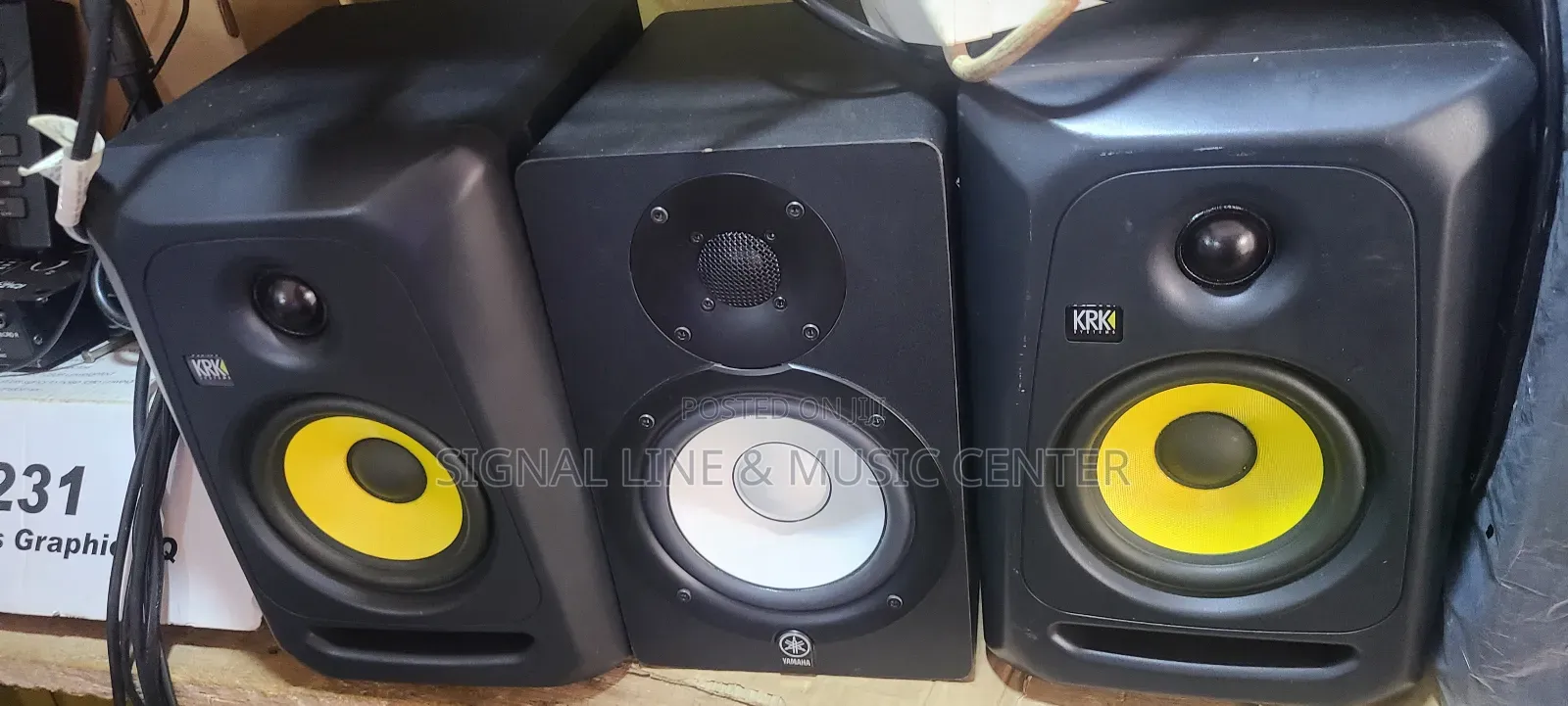 Yamaha Studio Monitors5