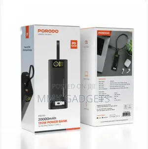 Porodo 20,000mah 130w Power Bank Pb066