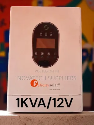 Felicity 1kva Solar Hybrid Inverter, 12v, 60a Mppt, Wifi Ready