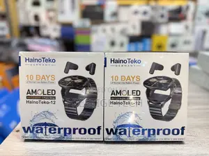 Haino Teko 12 Amoled Smartwatch Plus Earbuds Combo