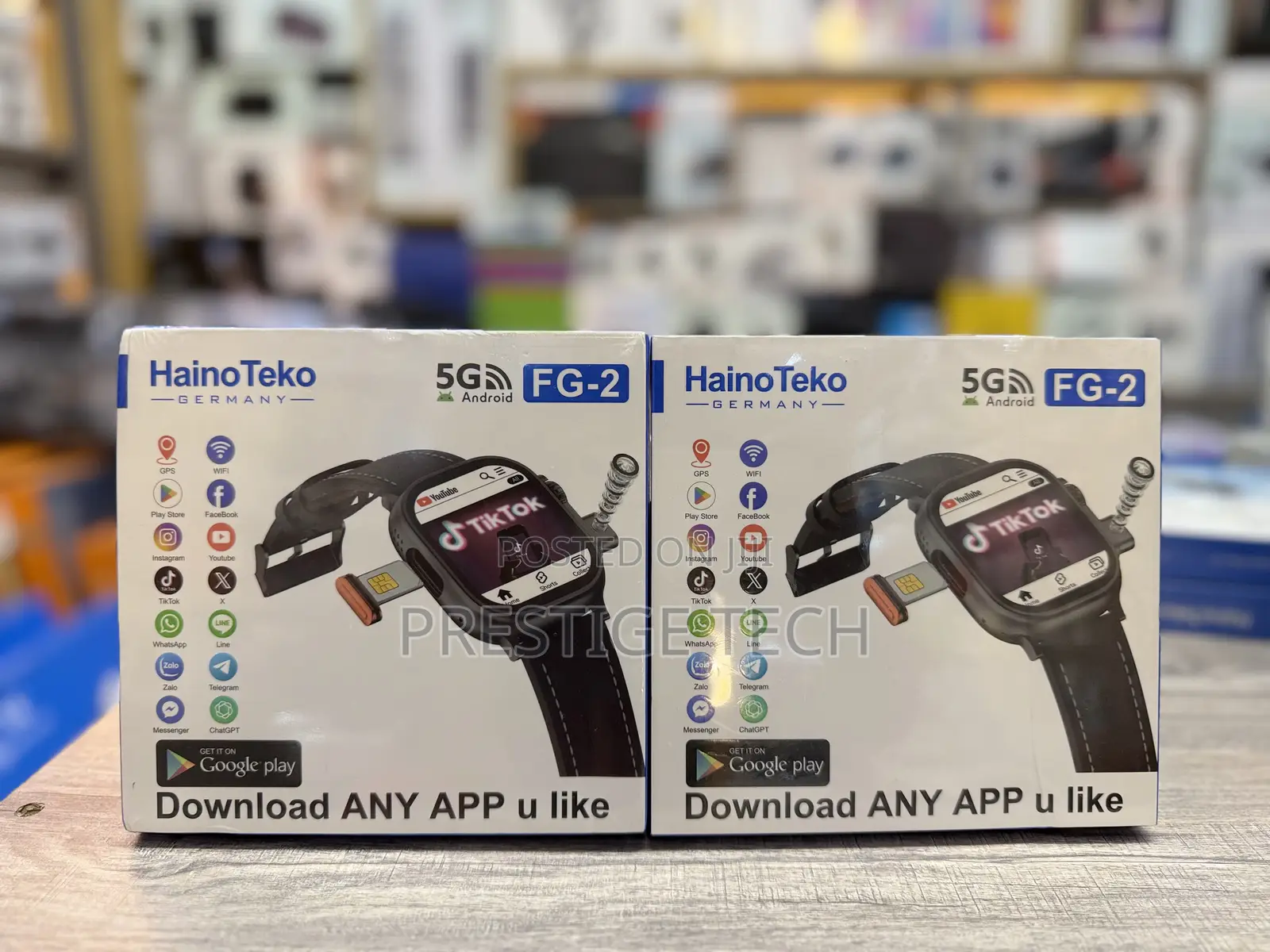 Haino Teko Fg2 Android Smartwatch With 5g Sim & Camera
