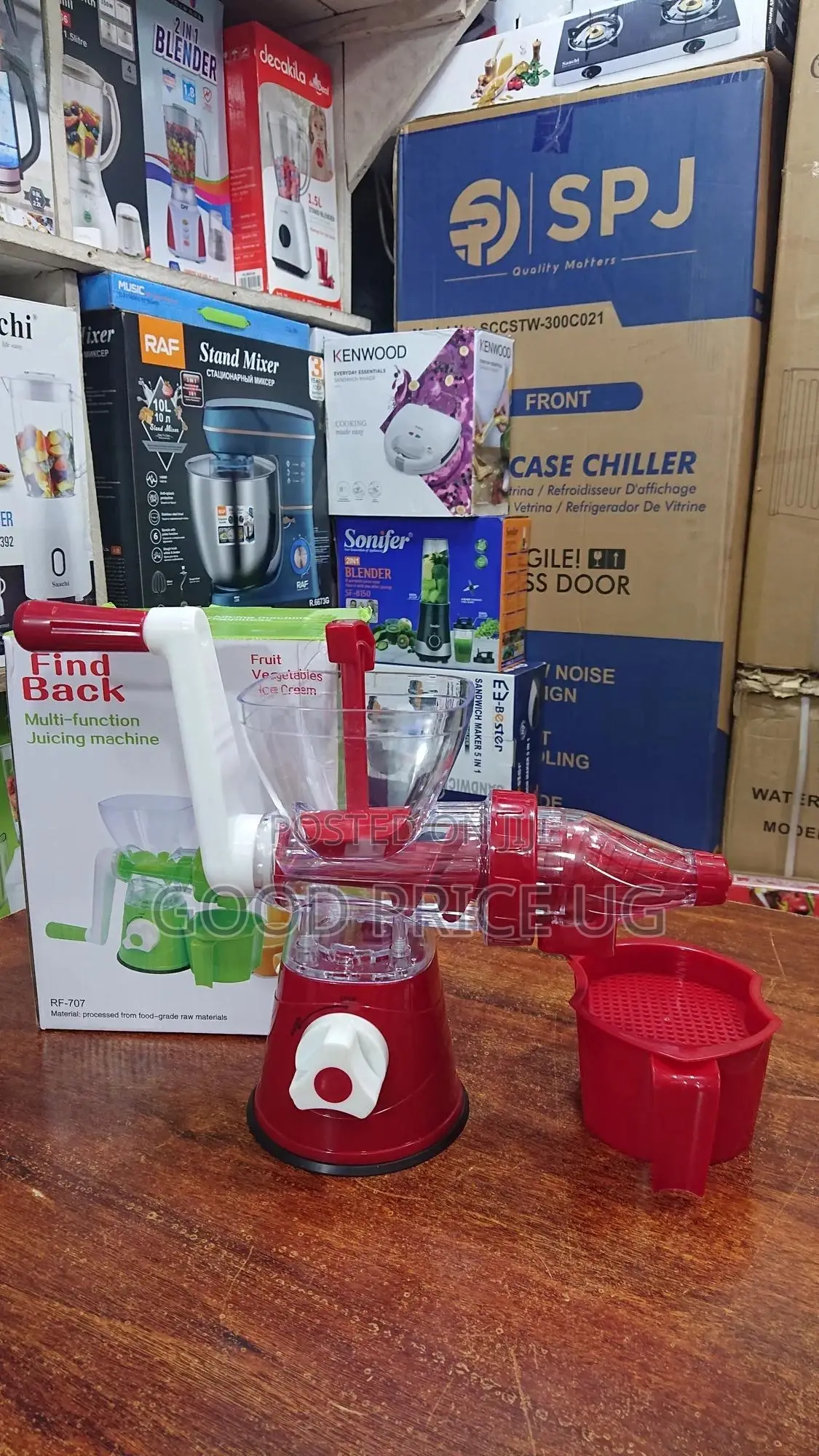 Find Back Multi Function Juicing Machine Rf-707