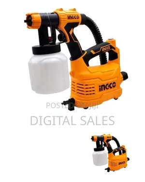 Ingco HVLP Spray Gun-Yellow,Black0