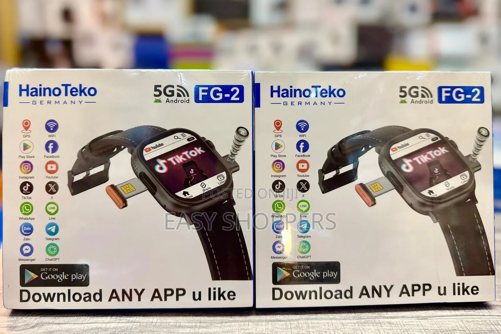 Haino Teko Fg2 5g Android Smart Watch With 5g Sim Card Support