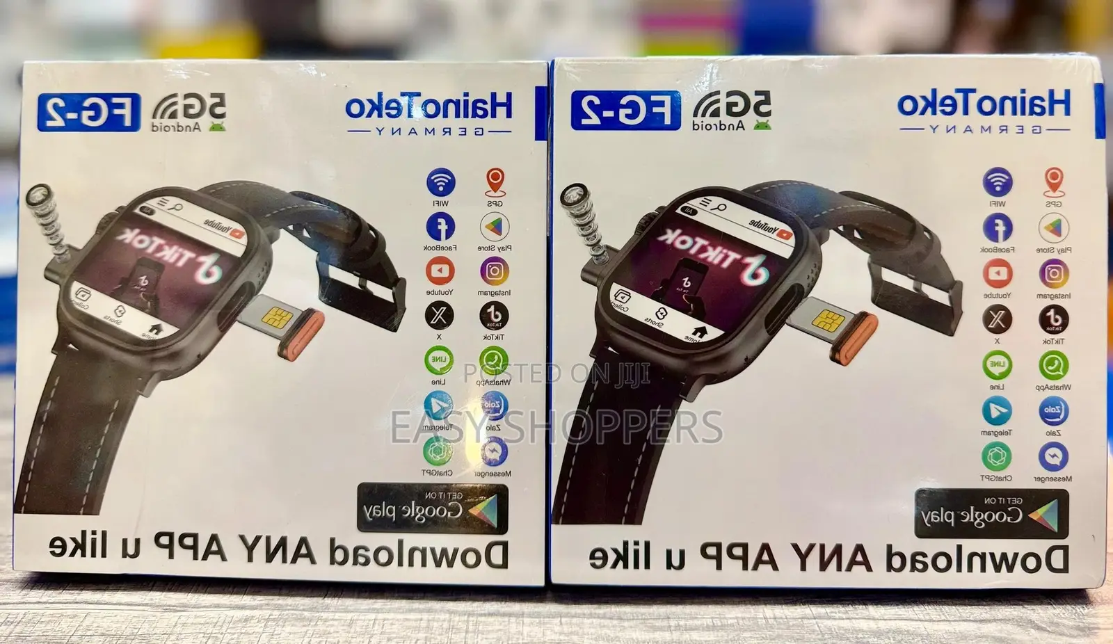 Haino Teko Fg2 5g Android Smart Watch With 5g Sim Card Support
