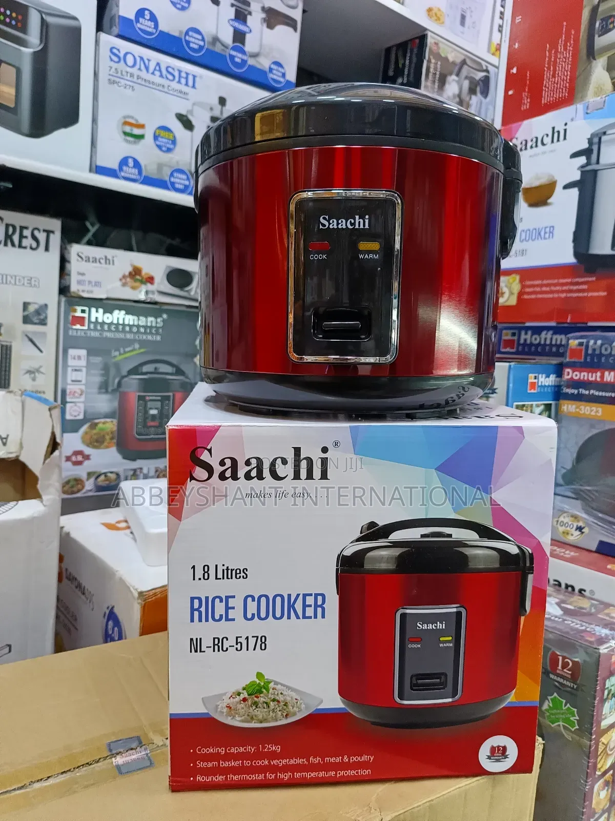 Saachi Rice Cooker/1.8l Rice Cooker