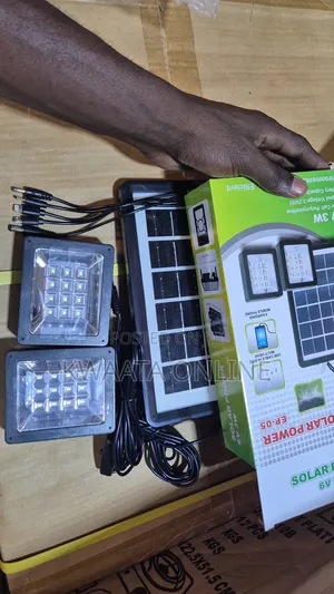 Easy Power Ep-05 Mini Solar Lighting System, 2 Lights Cable Charger
