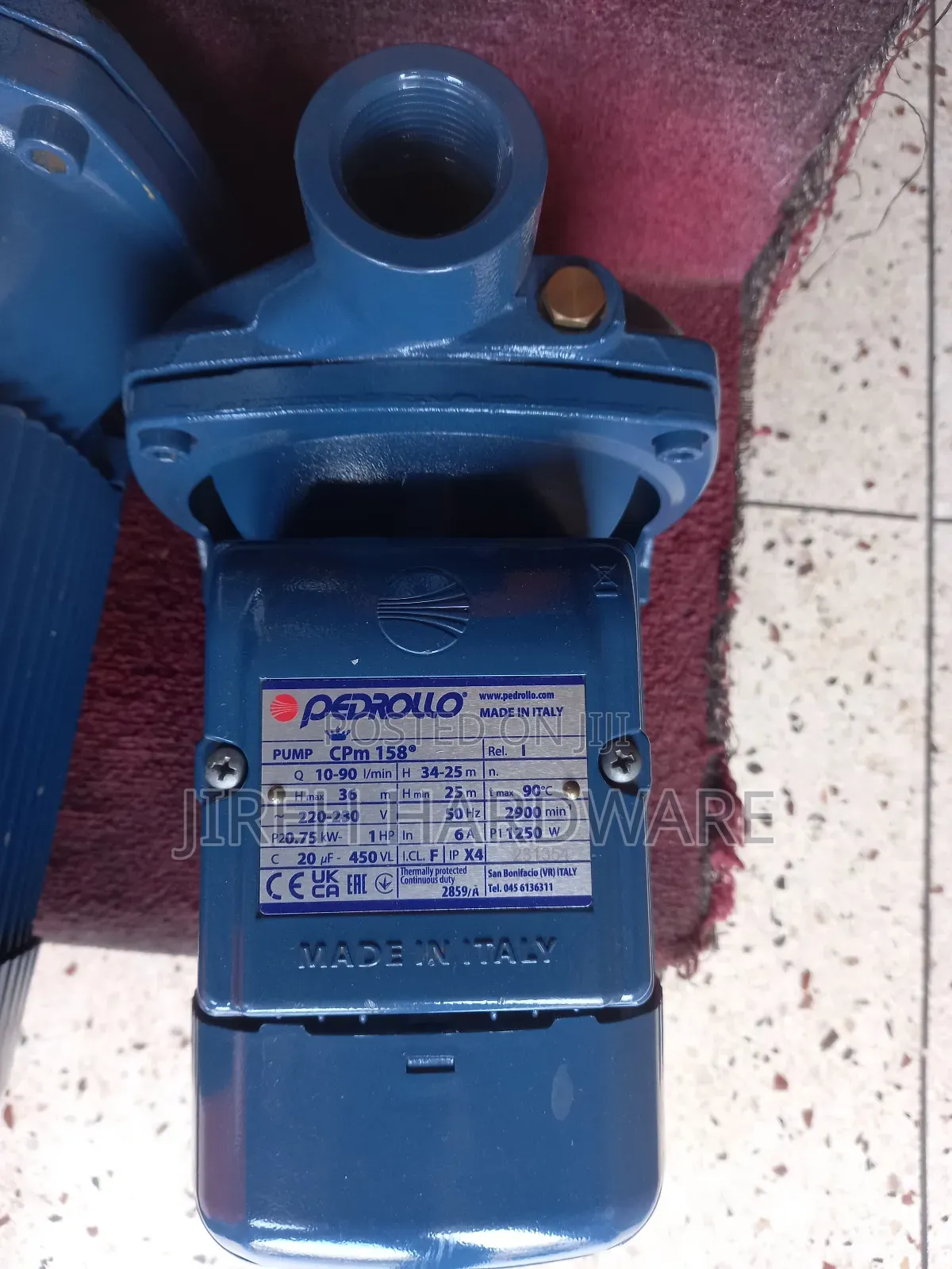 Pedrollo 0.5hp Surface Pump
