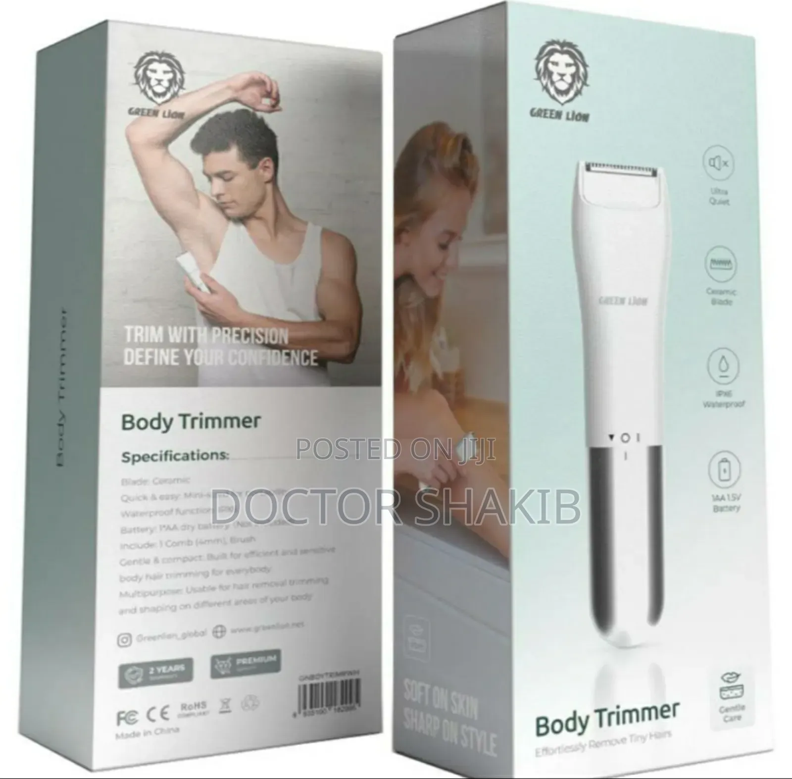Brand New Green Lion Mini Body Trimmer